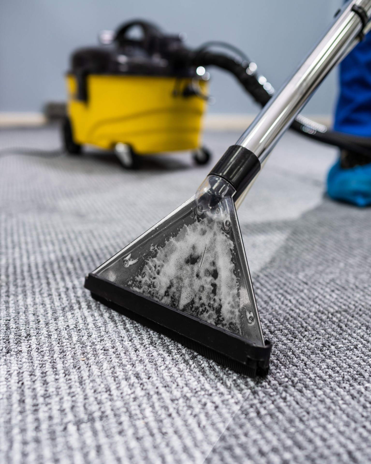 Limpeza de carpetes por extração